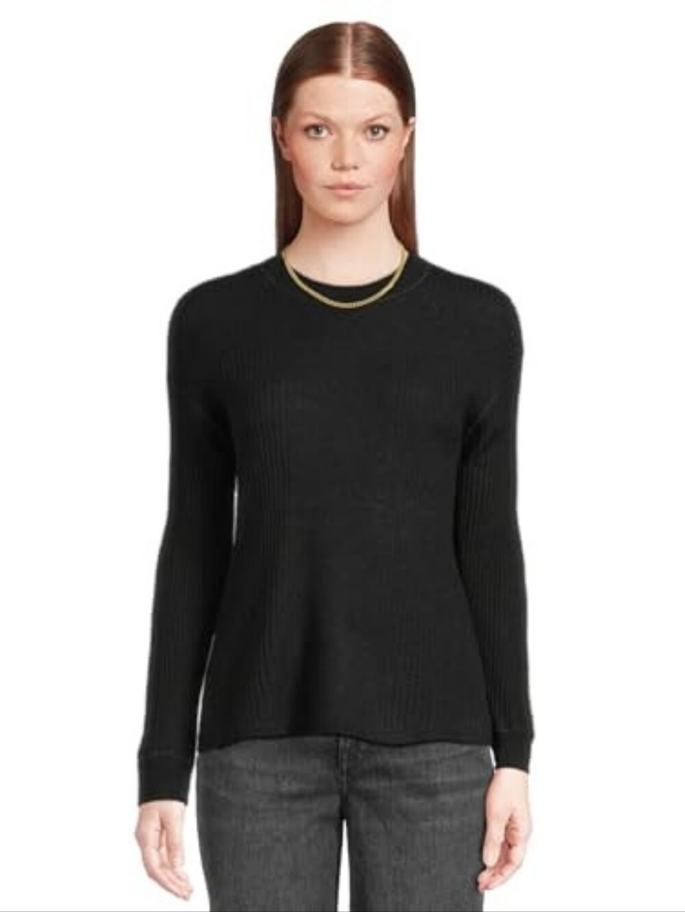 Madewell Ribbed Alpaca-Blend Crewneck Sweater Size S
